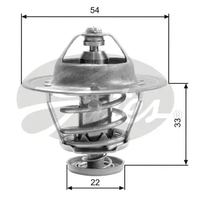 THERMOSTATS TH22682G1 TH22682G1 THERMOSTAT           Gates 