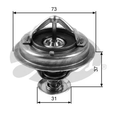 THERMOSTATS TH24588G1 TH24588G1 THERMOSTAT           Gates 