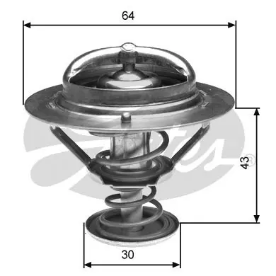 THERMOSTATS TH27082G1 TH27082G1 THERMOSTAT           Gates 