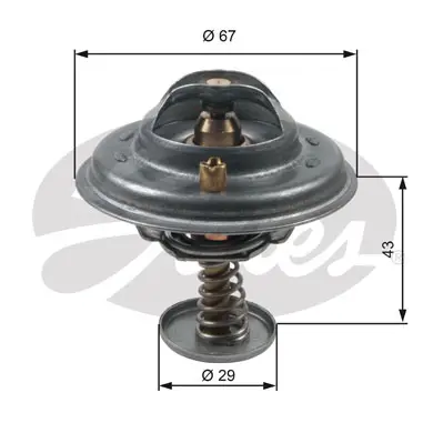 THERMOSTATS TH27680G1 TH27680G1 THERMOSTAT           Gates 