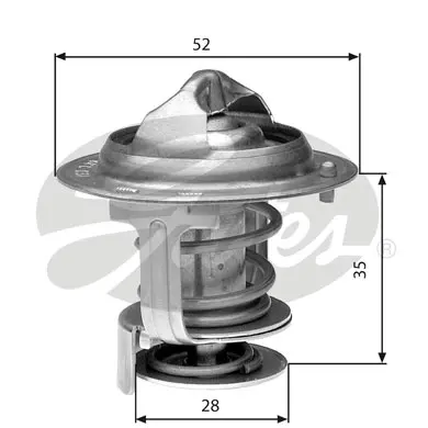 THERMOSTATS TH29478G1 TH29478G1 THERMOSTAT           Gates 