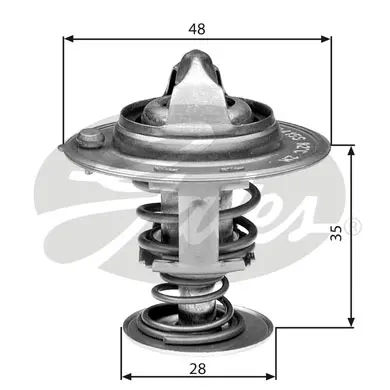 THERMOSTATS TH30082G1 TH30082G1 THERMOSTAT           Gates 