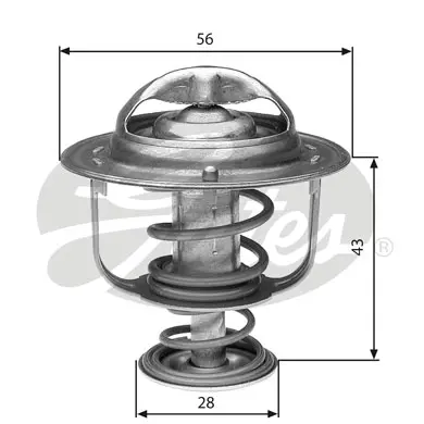 THERMOSTATS TH31271G1 TH31271G1 THERMOSTAT           Gates 