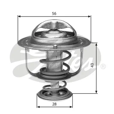 THERMOSTATS TH31388G1 TH31388G1 THERMOSTAT           Gates 