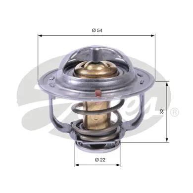 THERMOSTATS TH42589G1 TH42589G1 THERMOSTAT           Gates 