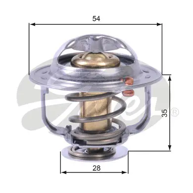 THERMOSTATS TH43880G1 TH43880G1 THERMOSTAT           Gates 
