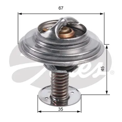 THERMOSTATS TH45682G1 TH45682G1 THERMOSTAT           Gates 