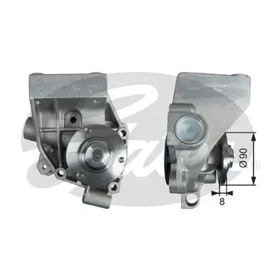 WP WP0138 WATERPUMP Gates 