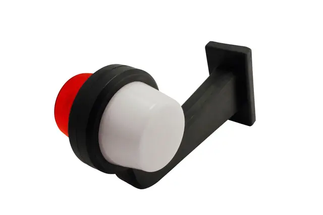 MARK.LYKT, RØD/HVIT, LANG ARM GYLLE 