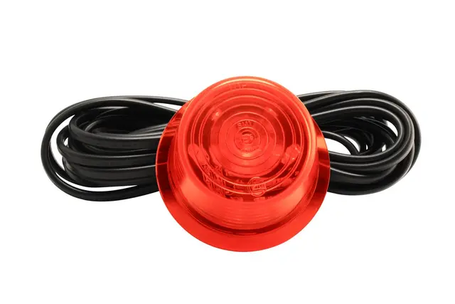 Glass Orange 5 LED 5m Kabel Gylle 