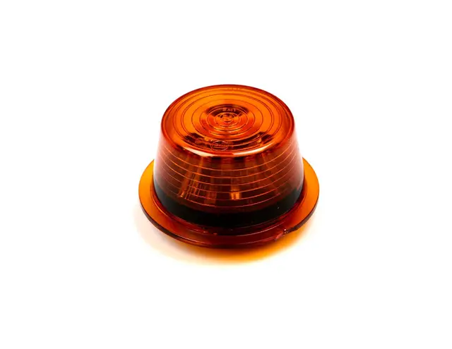 GLASS ORANGE 6 LED,IKKE E-MERKET GYLLE 