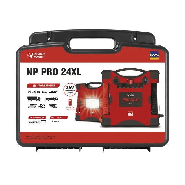 BOOSTER LITHIUM NOMAD POWER PRO 24 XL GYS 