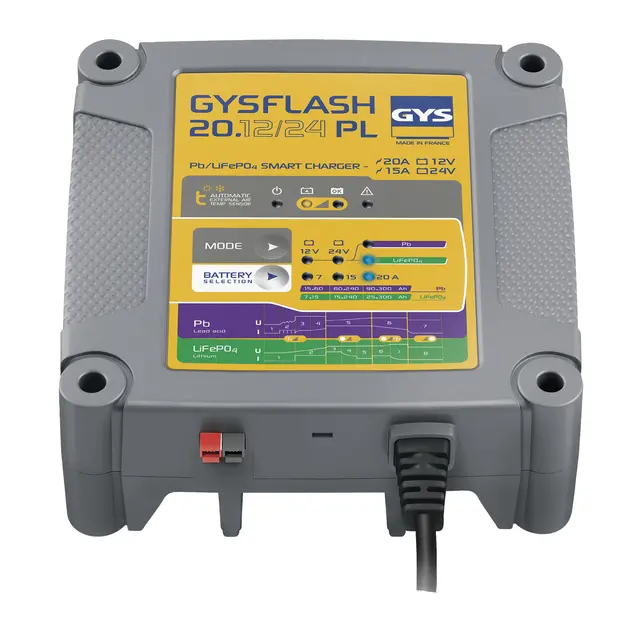 BATTERILADER GYSFLASH 20.12/24 PL 