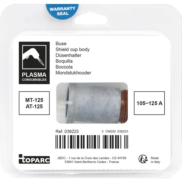 1 NOZZLE 105/125A - PLASMA TORCH MT/AT-125 