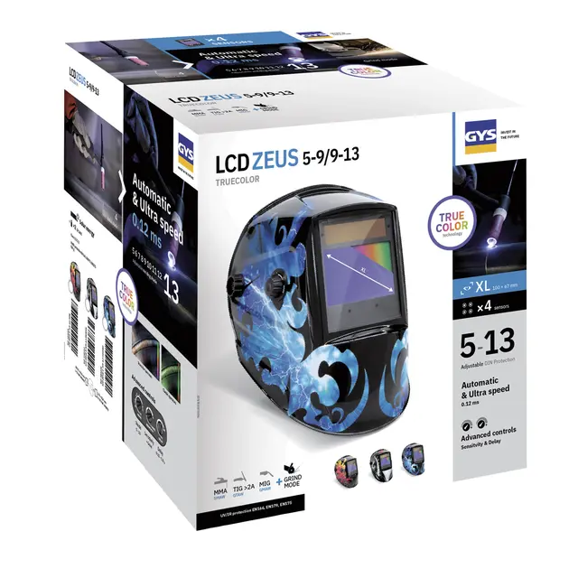SVEISEMASKE LCD ZEUS 5-9 / 9-13 G COSMIC 