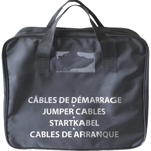 STARTKABLER SUPER PRO 1000A Ø50mm² - 5m - INSULATED CLAMPS - BAG 