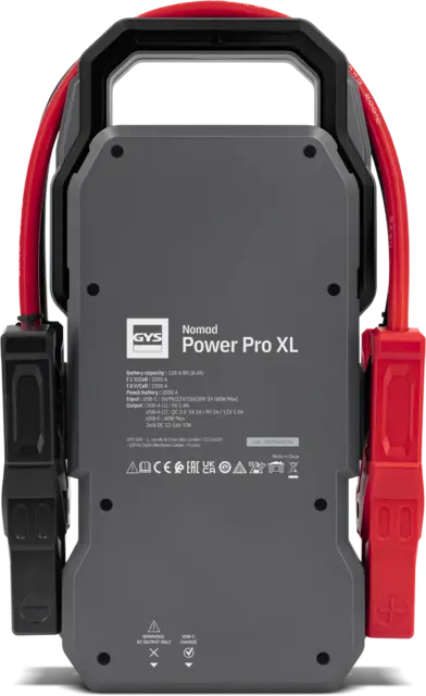 BOOSTER LITHIUM NOMAD POWER PRO XL GYS 