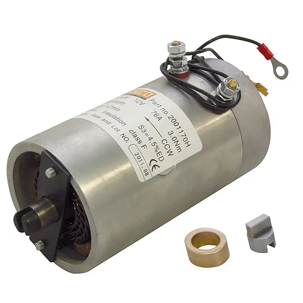 Motor 0,8kW 12V open female counterclock Zepro 