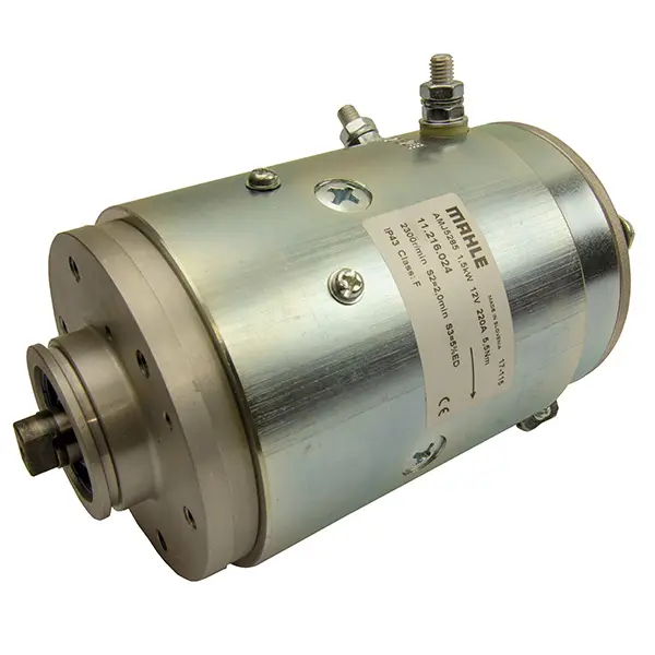 Motor 1,5 kW 12V closed male clockwise I General 