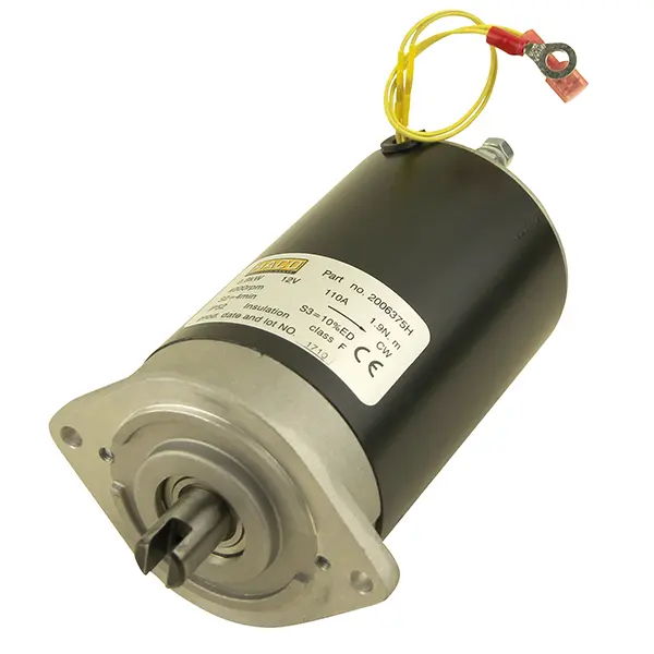 Motor 0,8kW 12V closed female clockwise MBB Palfinger 