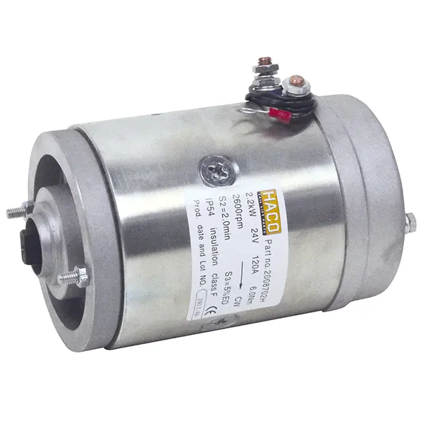 Motor 2,0kW 24V closed male clockwise HA MBB Palfinger 