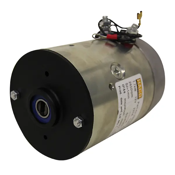 Motor 1,7kW 12V open female clockwise Haco 