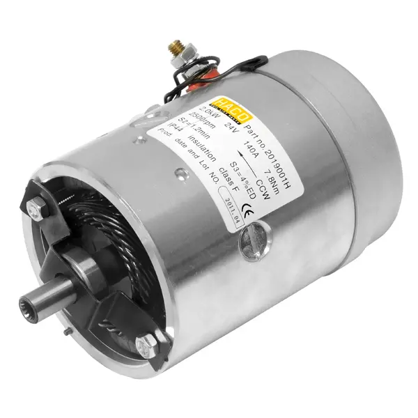 Motor 2kW 24V O star CCW HACO Haco 