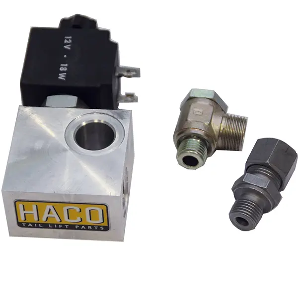 Valveblock + valve 12V HACO Behrens Eurolift 