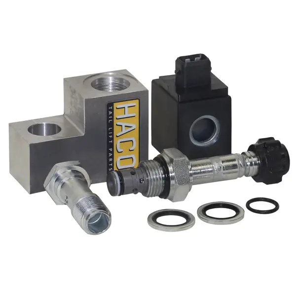 Hose safety valve block 12V HACO 