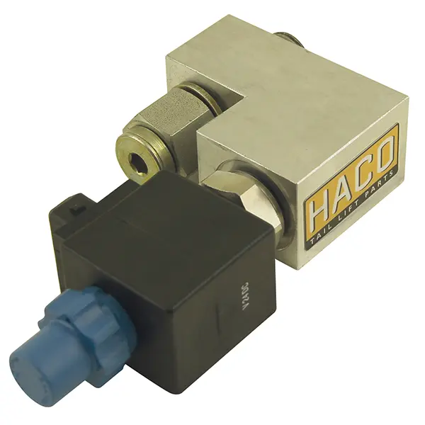 Hose safety valve block 24V HACO 