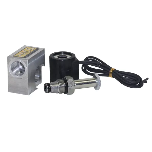 Valveblock + valve 24V HACO 