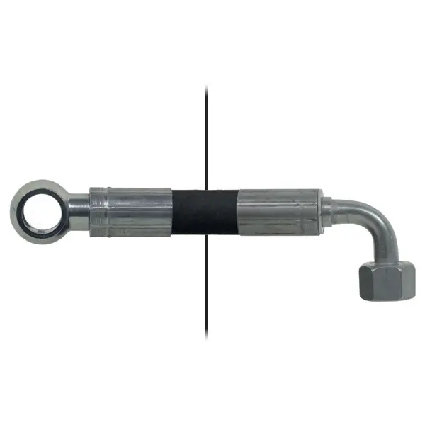 Hose Eye=Ø3/8"/Nut=12L90° - Length=2400m Dhollandia 