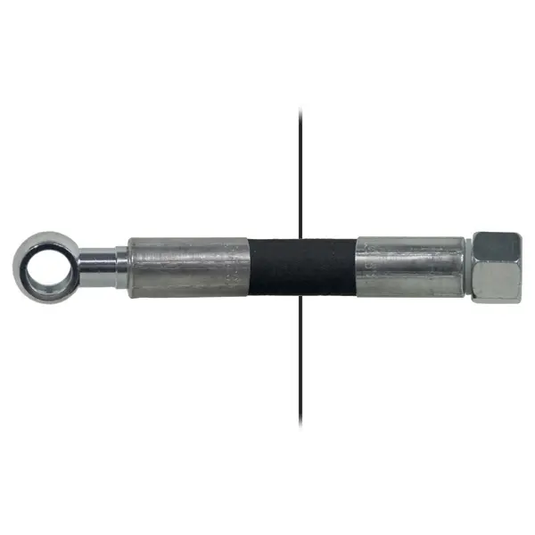 Hose Eye=Ø12/Nut=12L - Length=825mm HACO AMA 