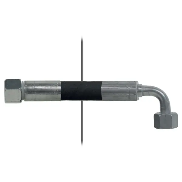 Hose Nut=12L/Nut=12L90° - Length=600mm H Dhollandia 