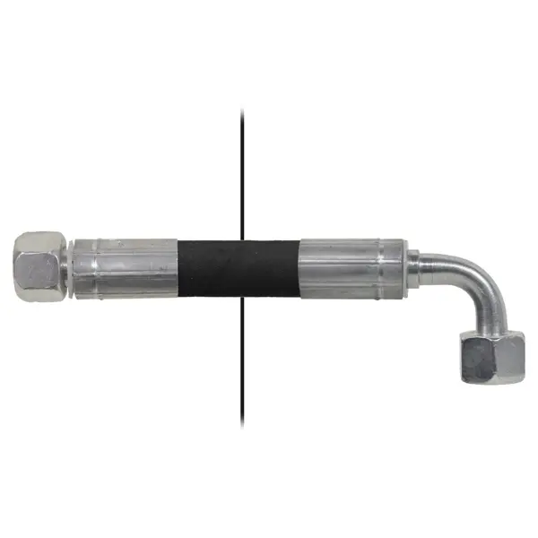 Hose Nut=3/8"/Nut=3/8"-90° Length=1670mm Zepro 