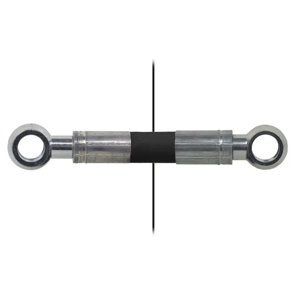 Hose Eye=3/8"/Eye=1/4" Length=560mm HACO Zepro 