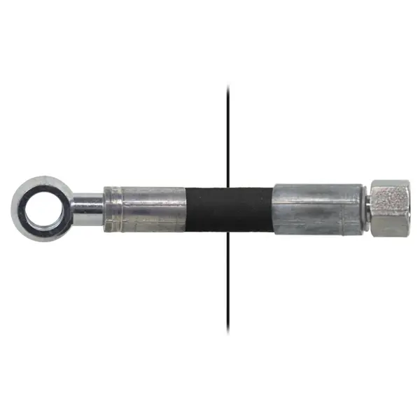 Hose Eye=Ø1/4"/Nut=1/4" - Length=525mm H Zepro 