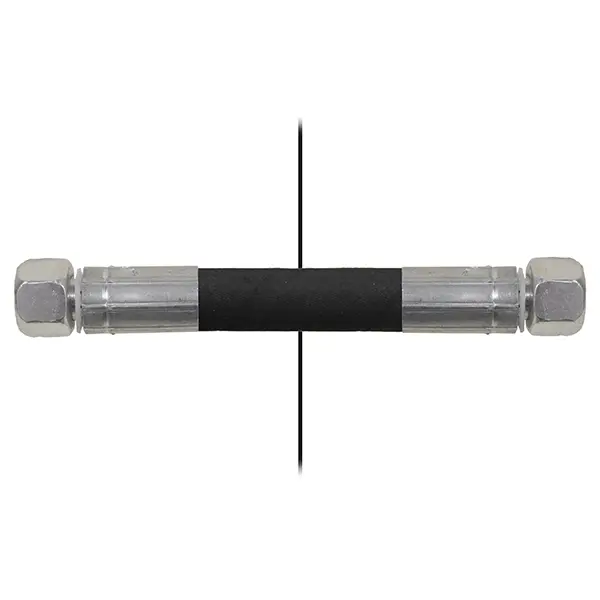 Hose Nut=3/8"/Nut=3/8" - Length=1700mm H Zepro 