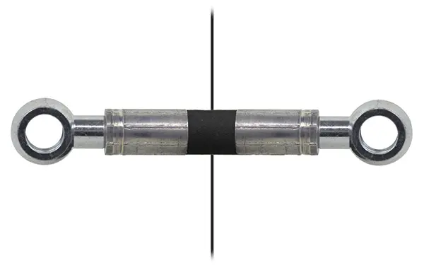 Hose Eye=Ø1/4''/Eye=Ø1/4" - Length=900mm Zepro 