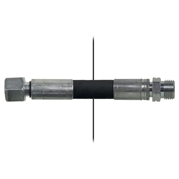 Hose Nut=10L / Thread=10L - Length=750mm MBB Palfinger 
