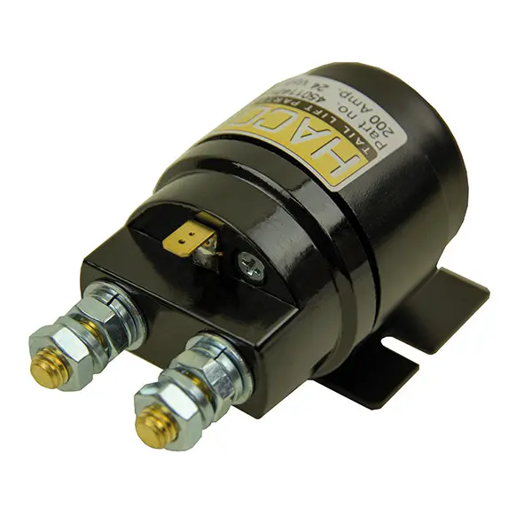 Starter solenoid 24V 200 Amp. HACO Zepro 