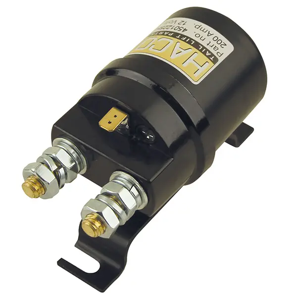 Starter solenoid 12V 200 Amp. HACO Zepro 