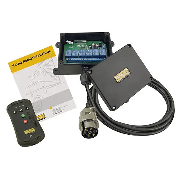 Radio remote control 3-buttons HACO MBB Palfinger 
