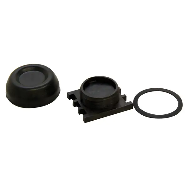 Pushbutton + black rubber HACO Zepro 