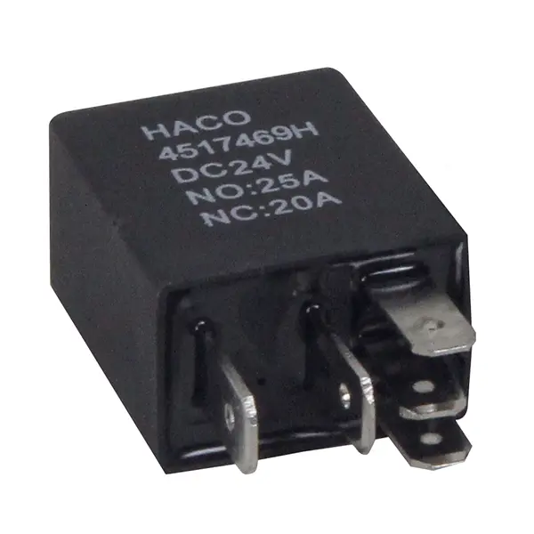Minirelay NO/NC 24V 20A HACO Bär Cargolift 