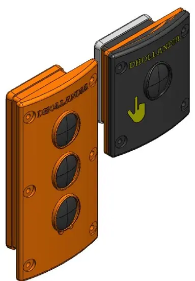 Control 3+1 button Hydr Dhollandia 