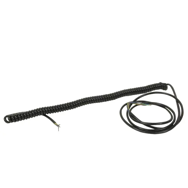 Spiralcable 4-wires PUR 3 Meter gutted H Zepro 