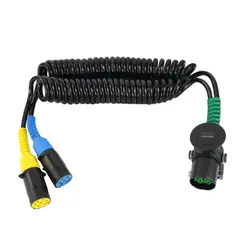 Adapterkabel 15 pol-2x7 pol Haco