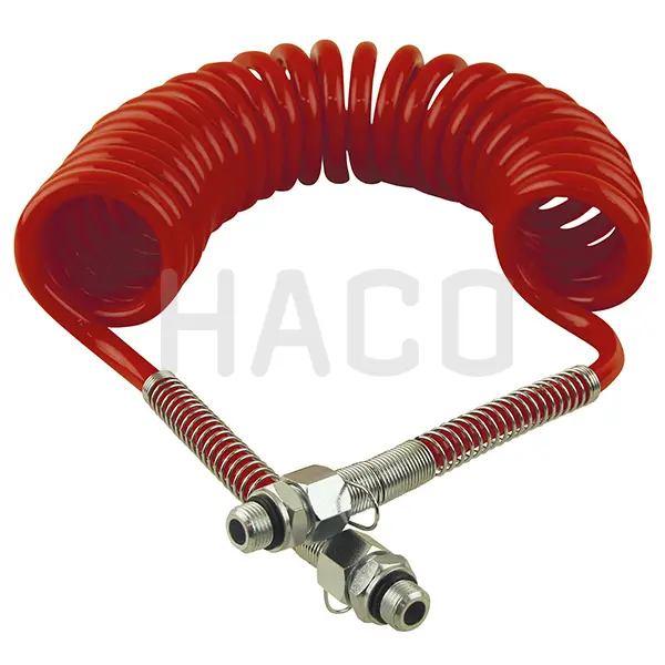 Luftspiralslange rød 5m Haco 