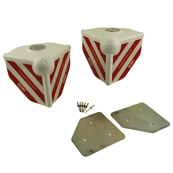Protection corner red/white set HACO General 